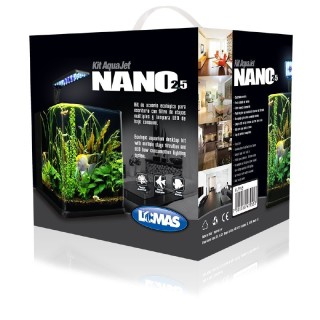 ACUARIO NANO CUBO 18 LTS.