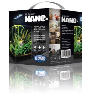 ACUARIO NANO CUBO 9 LTS.