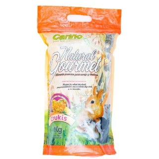 ALIMENTO PARA CONEJO Y ROEDORES NATURAL GOURMET 1 KG