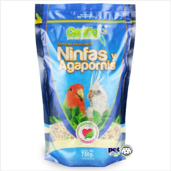 ALIMENTO P/NINFAS Y AGAPORNIS