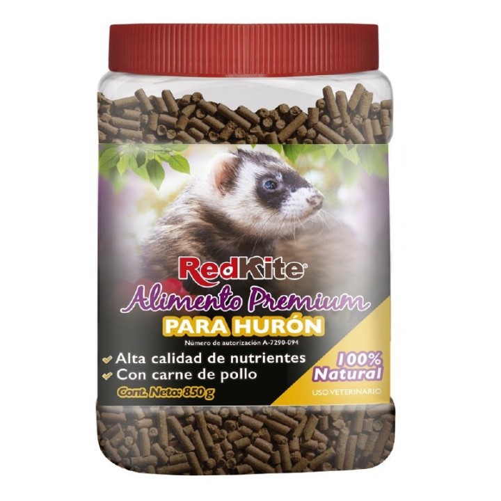 ALIMENTO PREMIUM P/HURON 850 GRS.