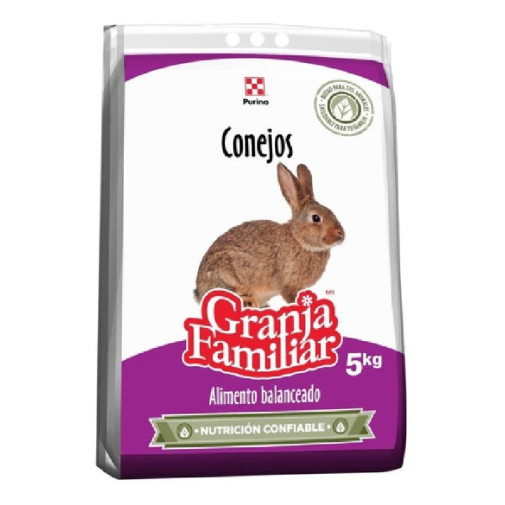 ALIMENTO PURINA CONEJO BOLSA (5 KG)