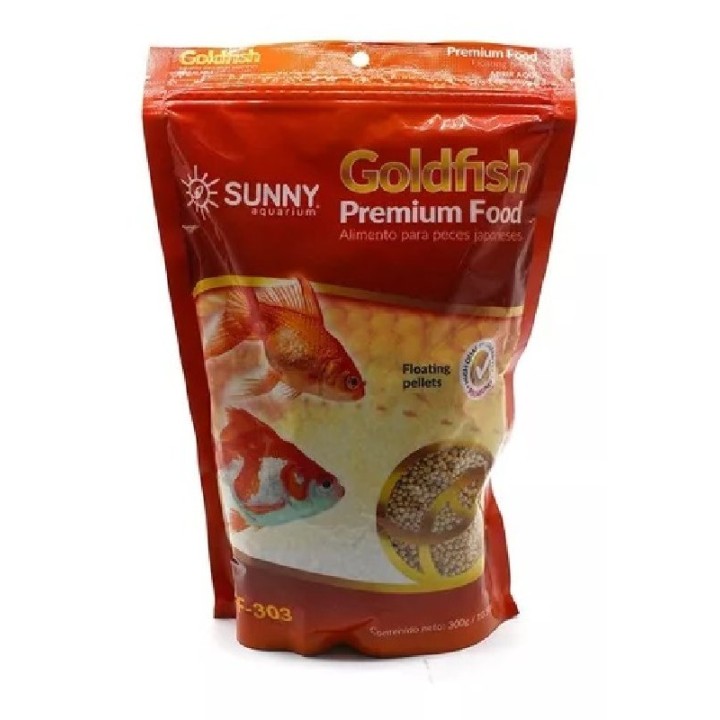 ALIMENTO SUNNY GOLD FISH PELLET 300GRS