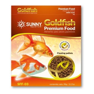 ALIMENTO SUNNY GOLDFISH PELLETS 90GR.