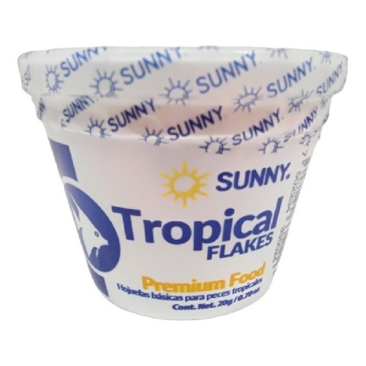 ALIMENTO SUNNY TROPICAL FLAKES 20GRS