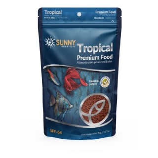 ALIMENTO SUNNY TROPICAL GRANULADO 90GR.