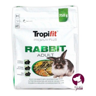 ALIMENTO TROPIFIT RABBIT ADULT 750GRS