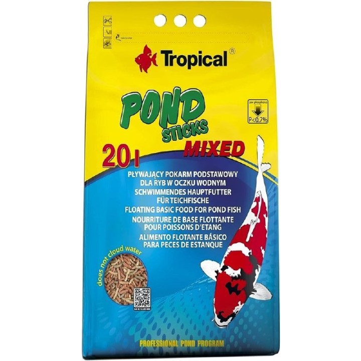ALIMTO TROP KOI & GOLDF. STICKS MIX 4KG