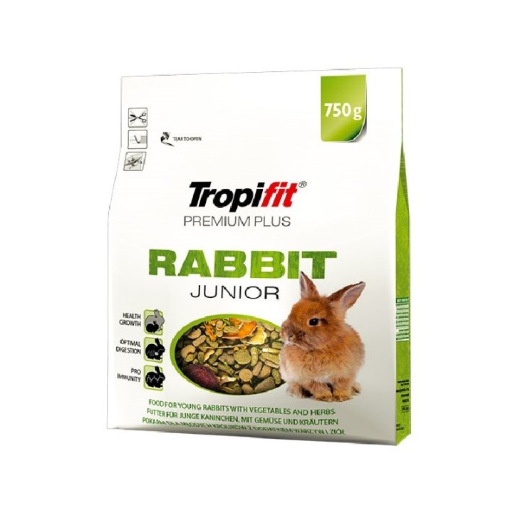 ALIMTO TROPIFIT RABBIT JUNIOR 750 GRS.