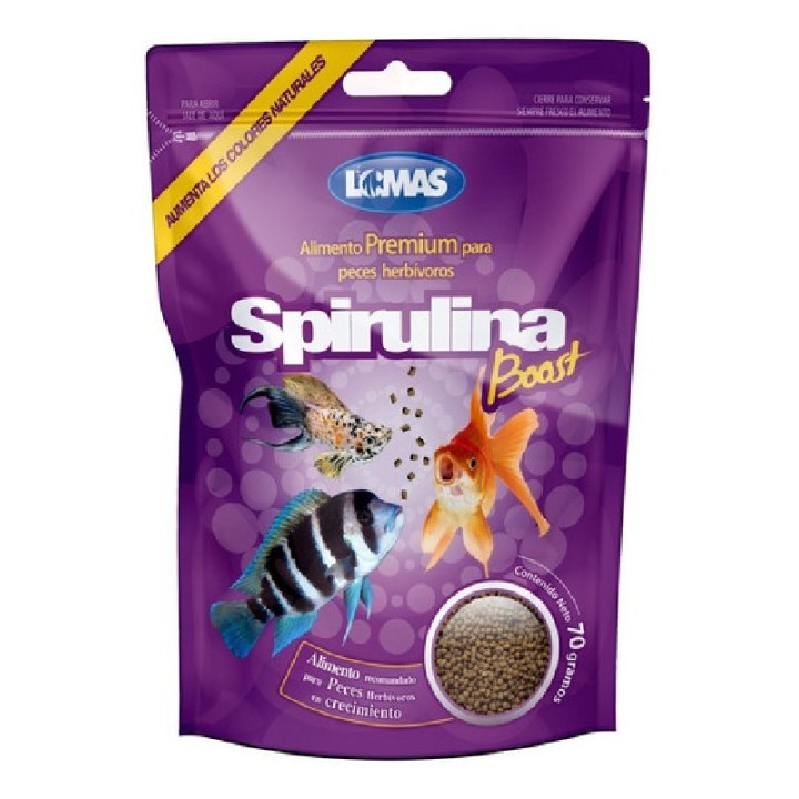 ALMTO. SPIRULINA BOOST 70 GRS. LOMAS