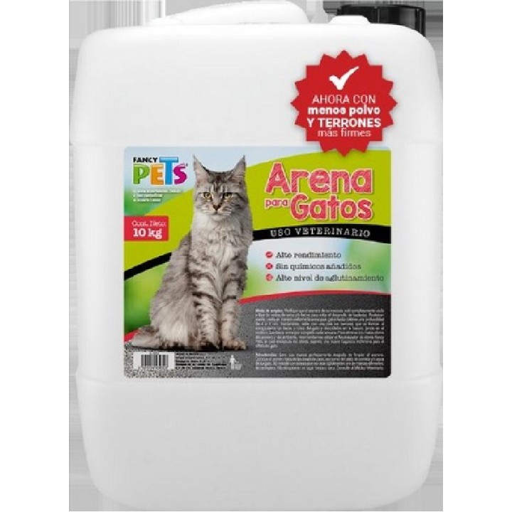 ARENA P/GATO GARRAFA 10 KGS.