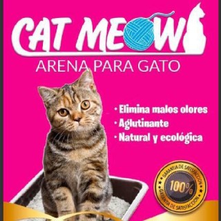 ARENA P/GATOS CAT MEOW 10KG