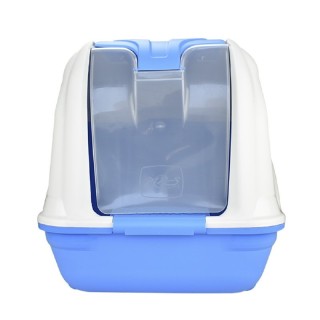 ARENERO GDE C/TAPA Y PUERTA ABATIBLE AZUL NETTA