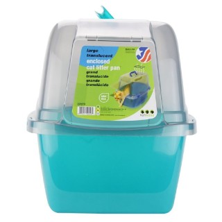 ARENERO P/GATO CUBIERTO TRANSLUCIDO GDE.