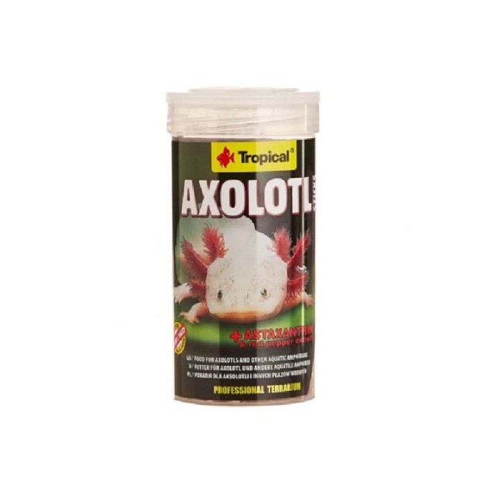 AXOLOTL STICKS TROPICAL 135GRS
