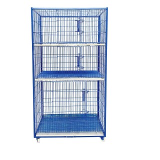 BATERIA DE 3 JAULAS P/HOSP 100X170X60CM