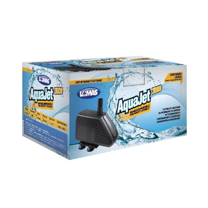 BOMBA P/FUENTE Y ESTANQUE AQUAJ 3000