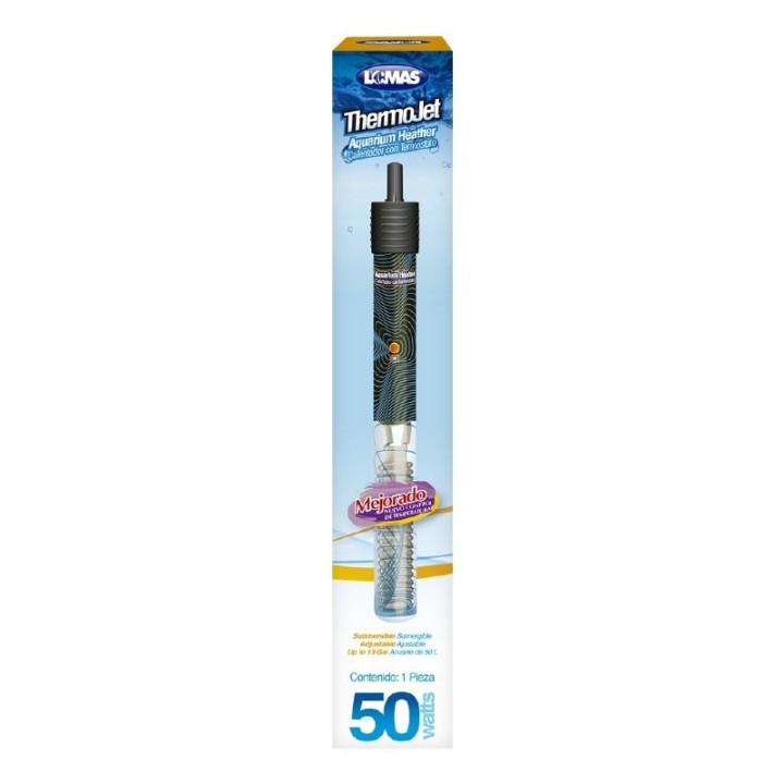 CALENTADOR SUMERG C/TERMO THERMO-JET 50W