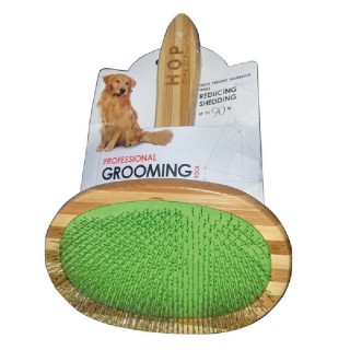 CARDA DE BAMBU CERDAS DE ACERO