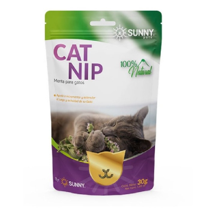 CATNIP MENTA P/GATOS 30GRS. SUNNY