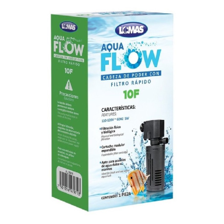 CABEZA DE PODER C/FILT RAPIDO AQUAFLOW 10