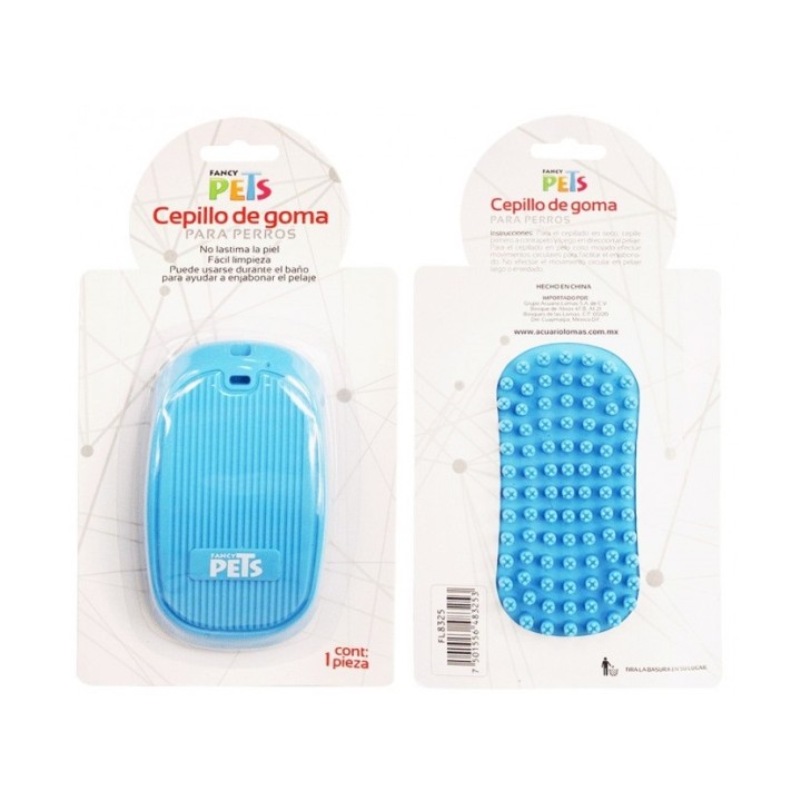 CEPILLO DE GOMA P/MASAJE F.P.