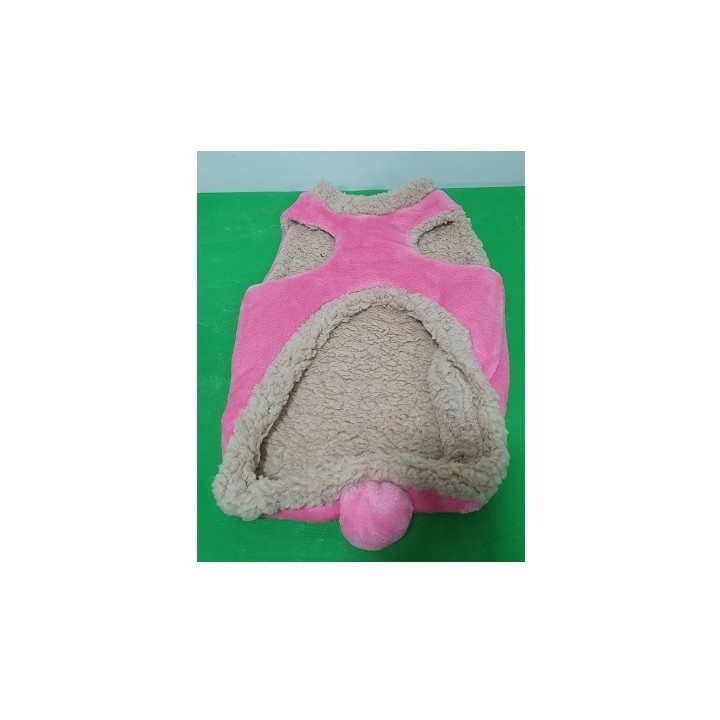 CHALECO BORREGO C/COLA T4