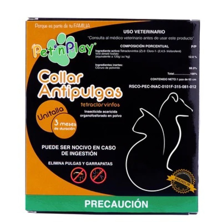 COLLAR ANTIPULGAS UNITALLA PP