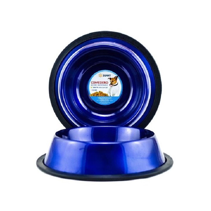 COMEDERO IMPORTADO ACERO INOX. 64 oz VAR COL