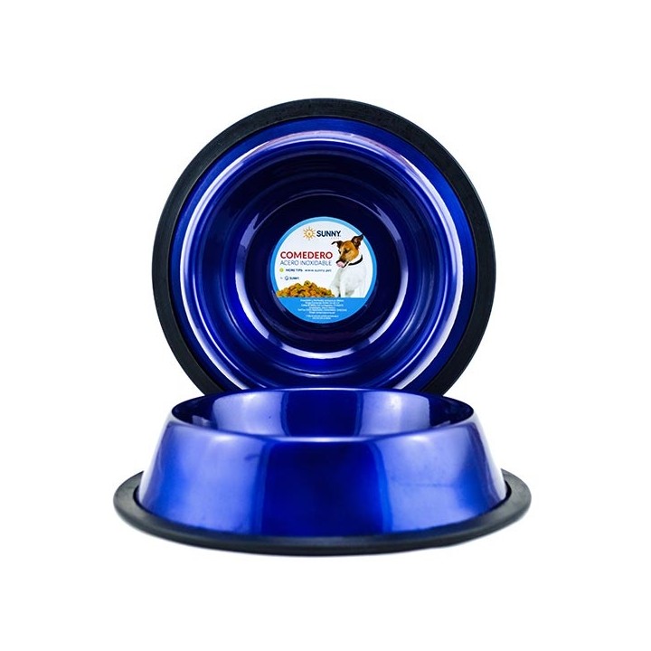 COMEDERO IMPORTADO ACERO INOX. 8 oz. VAR.xol