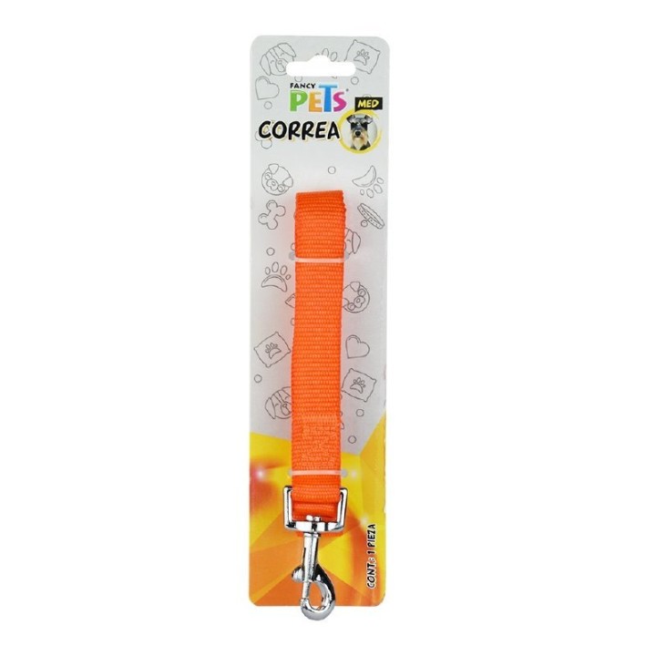 CORREA/COLLAR NYLON BANDAS REF. MED