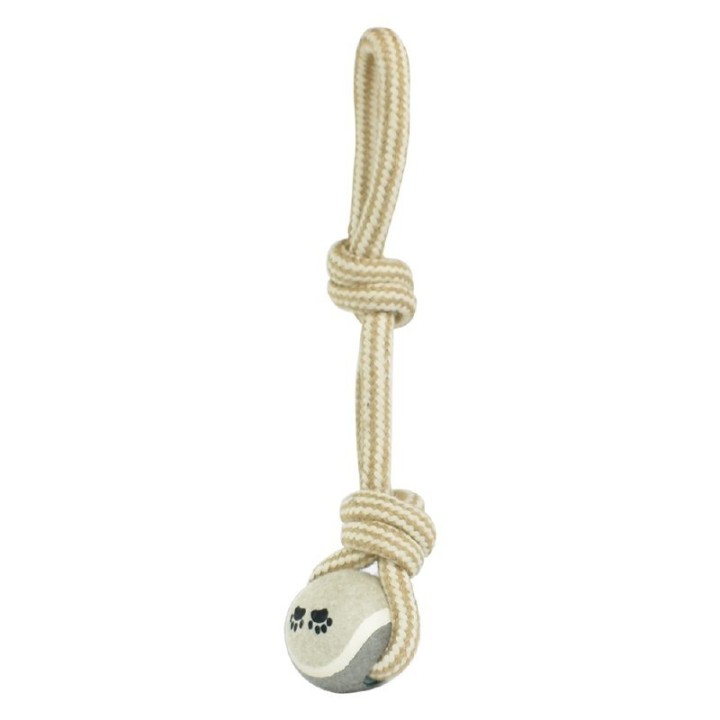 CUERDA DOBLE NUDO C/PELOTA 35 CMS.