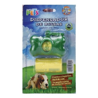 DISPENSADOR C/30 BOLSAS EN FORMA DE HUESO