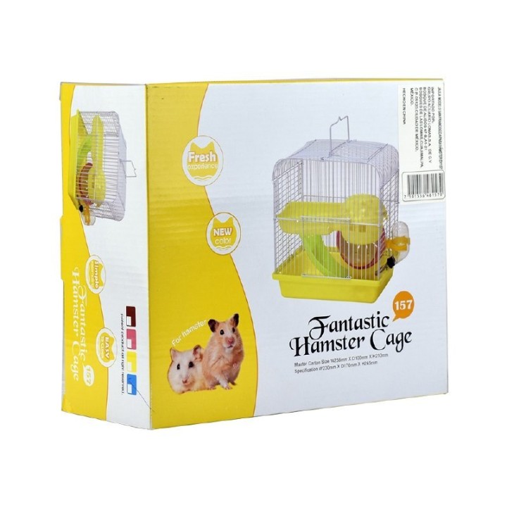 DY157 JAULA SAN FCO. A P/HAMSTER