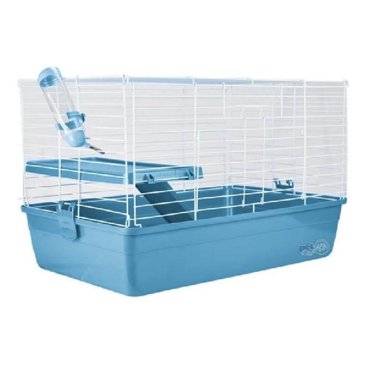 DYR2-2 JAULA AMSTERDAM II P/CONEJO-HURON AZUL