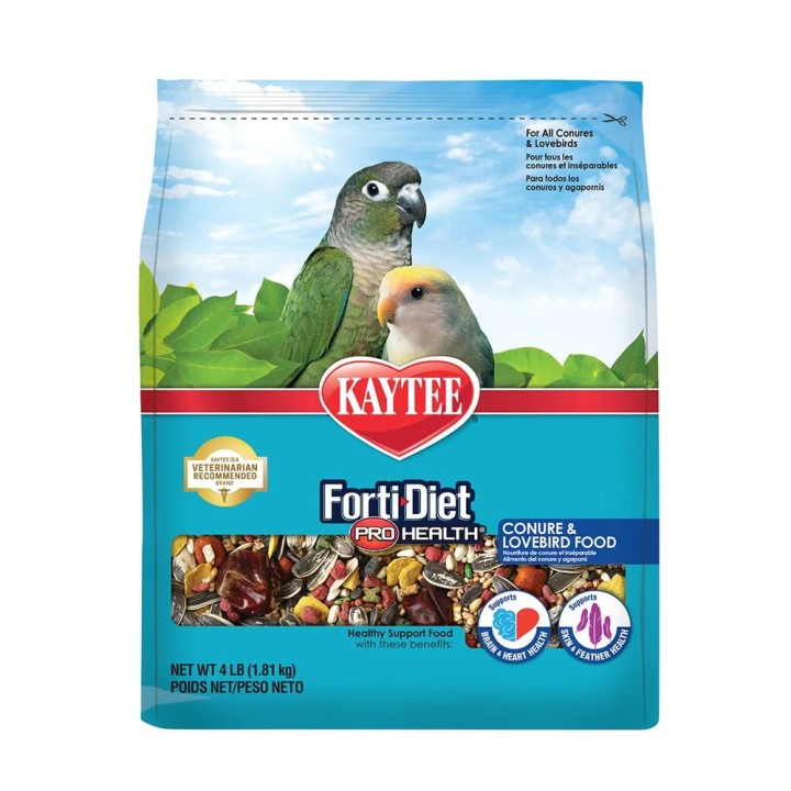 FORTI-DIET PLUMAS CONURO Y AGAPORNIE 4LB