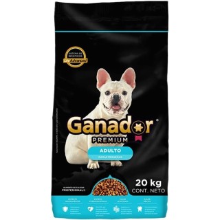 GANADOR PREMIUM ADULTO RAZAS PEQ 20KG