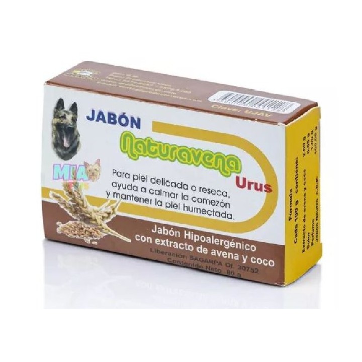 JABON NATURAVENA URUS 80 GRS.