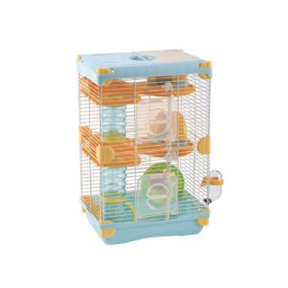 JAULA AZUL SUNNY HAMSTER LAND (2 PISOS)