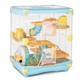 JAULA AZUL SUNNY HAMSTER LAND (3 PISOS)