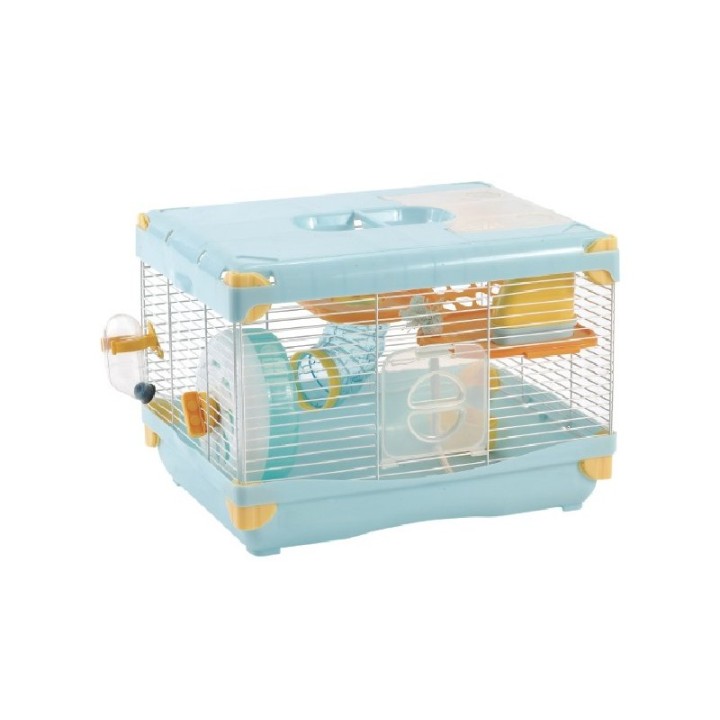 JAULA AZUL SUNNY HAMSTER MED (1 PISO)