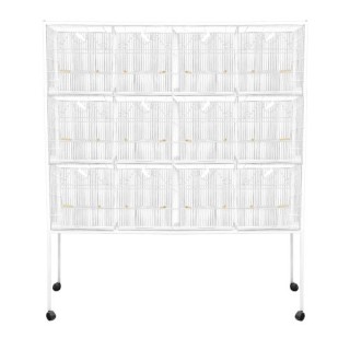 JAULA P/AVE CRIADORA 12 DEPARTAMENTOS