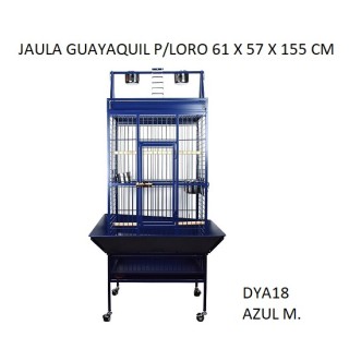 JAULA GUAYAQUIL P/LORO AZUL