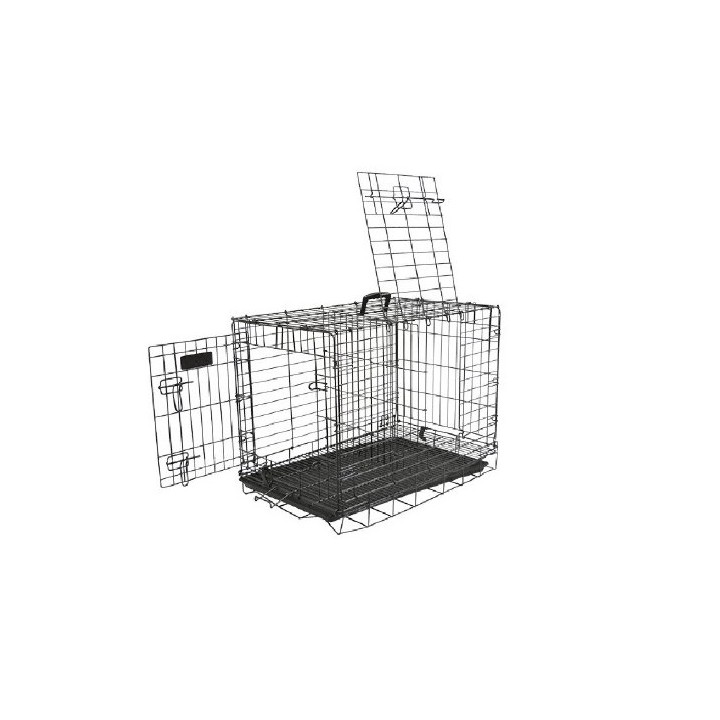 JAULA MET. DOGGY DWB-4000 92X57X62cm PUERTA VERTICAL