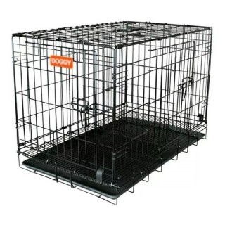 JAULA METALICA IMP DOG-5000 DOGGY 107X70X75cm PUERTA HORIZONTAL