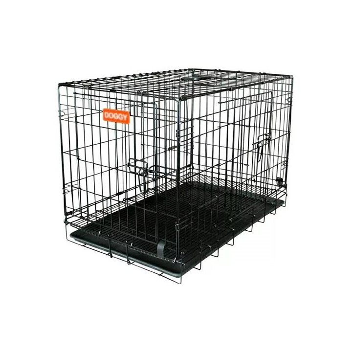 JAULA METALICA IMP DOG-5000 DOGGY 107X70X75cm PUERTA HORIZONTAL