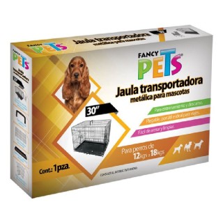 JAULA METALICA PLEGABLE P/MASC 30