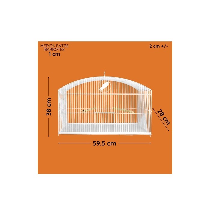 JAULA P/AVE MEDIA LUNA GDE.(59.5X38X28CM)
