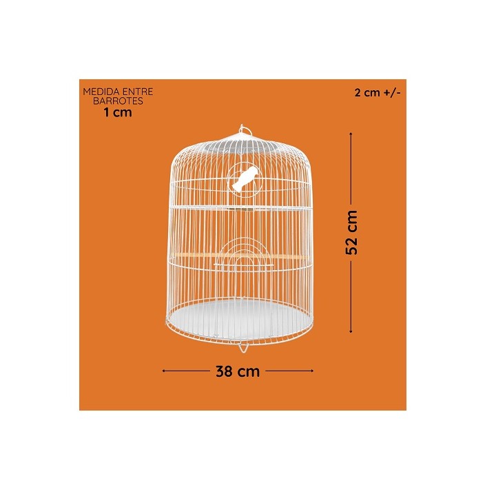 JAULA P/AVE PIOLIN CHICA (38X52CM)