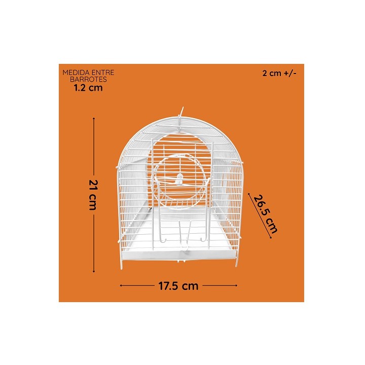 JAULA P/HAMSTER BAGON/CUADRADA CHICA